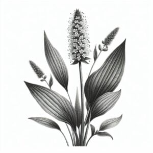 BABKA LANCETOWATA (PLANTAGO LANCEOLATA)