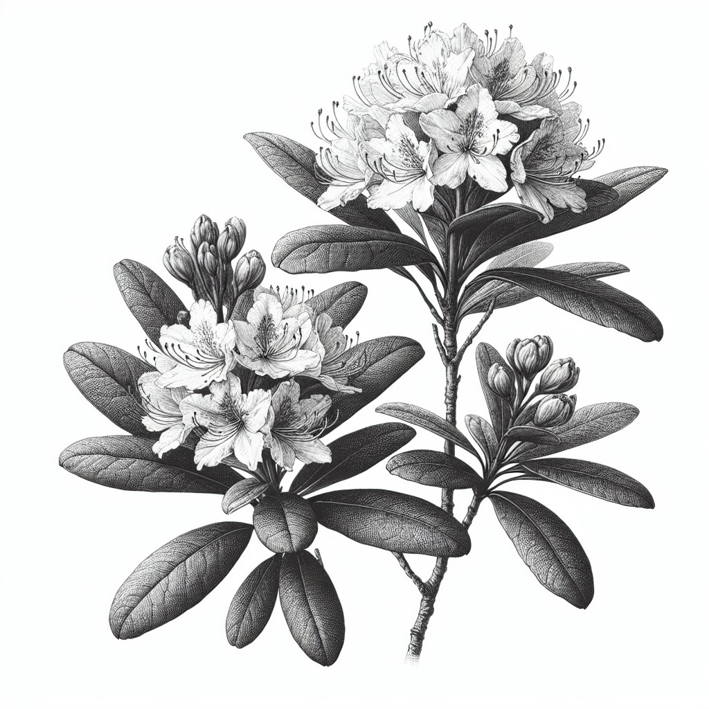BAGNO ZWYCZAJNE (RHODODENDRON TOMENTOSUM)