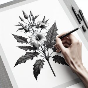 BIELUŃ DZIĘDZIERZAWA (DATURA STRAMONIUM)