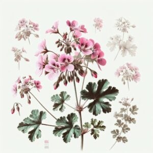 BODZISZEK CUCHNĄCY (GERANIUM ROBERTIANUM)