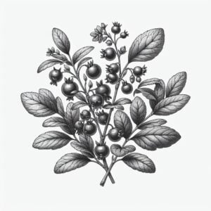 BORÓWKA CZARNA (VACCINIUM MYRTILLUS)