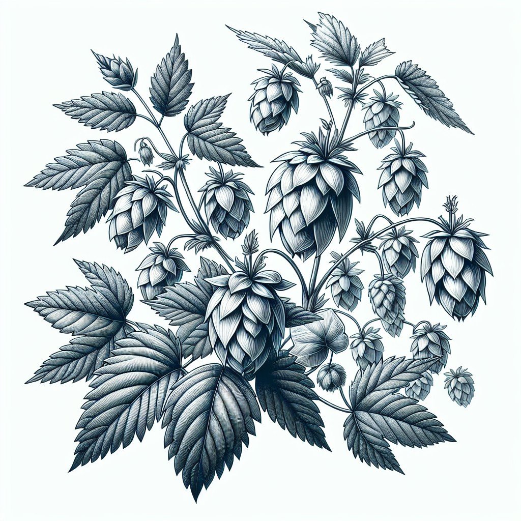 CHMIEL ZWYCZAJNY (HUMULUS LUPULUS)