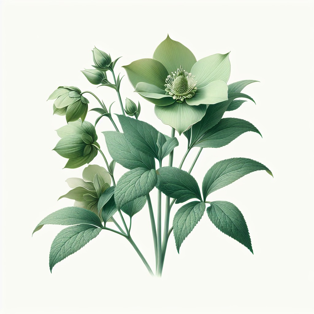 CIEMIERNIK ZIELONY (HELLEBORUS VIRIDIS)