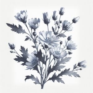 CYKORIA PODRÓŻNIK (CICHORIUM INTYBUS)