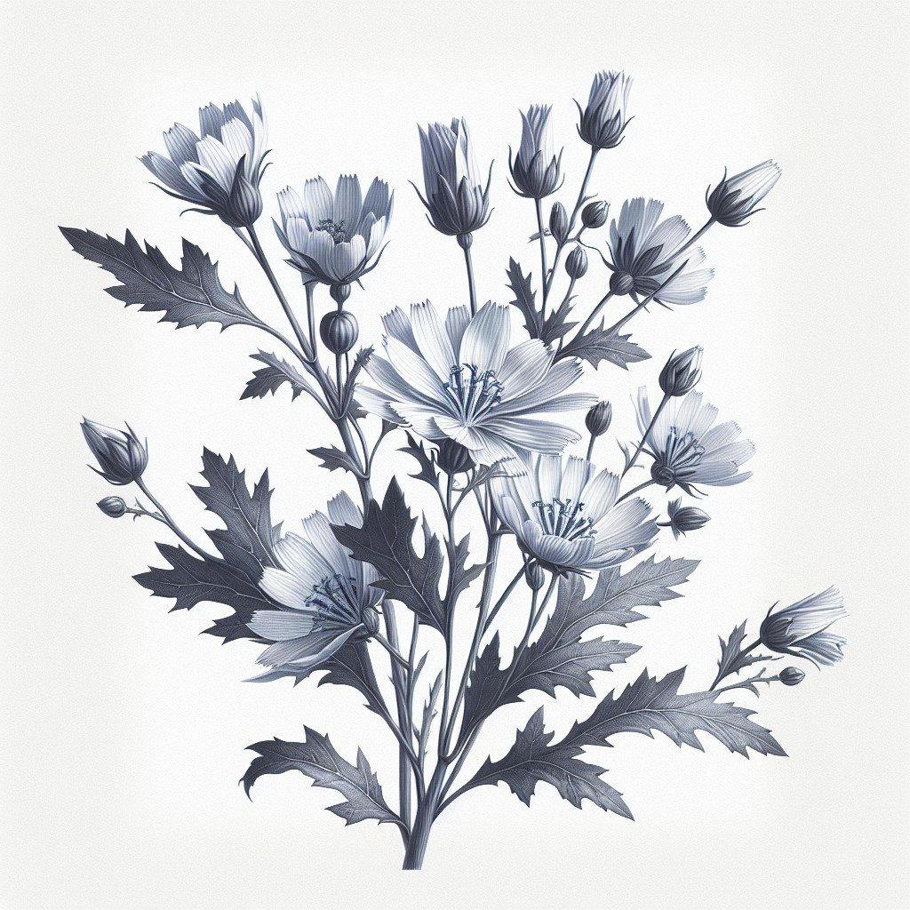 CYKORIA PODRÓŻNIK (CICHORIUM INTYBUS)