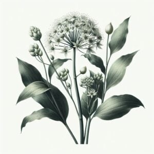 CZOSNEK NIEDŹWIEDZI (ALLIUM URSINUM)