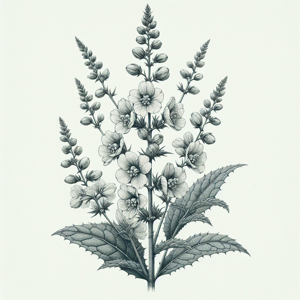 DZIEWANNA WIELOKWIATOWA (VERBASCUM DENSIFLORUM)