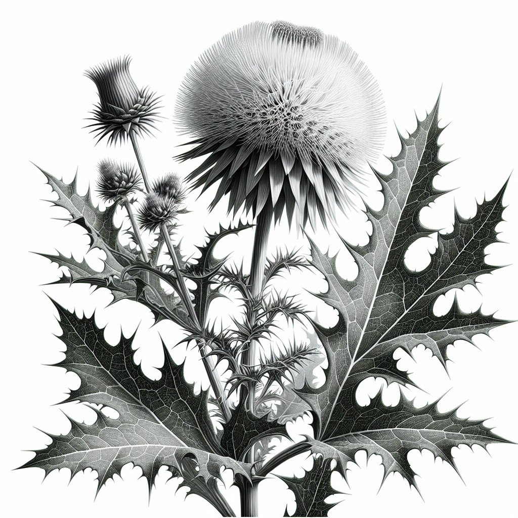 DZIEWIĘĆSIŁ BEZŁODYGOWY (CARLINA ACAULIS)