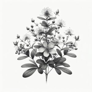 DZIURAWIEC ROZESŁANY (HYPERICUM HUMIFUSUM)