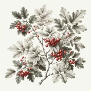 GŁÓG JEDNOSZYJKOWY (CRATAEGUS MONOGYNA)