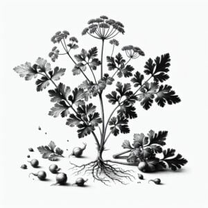 KOLENDRA SIEWNA (CORIANDRUM SATIVUM)