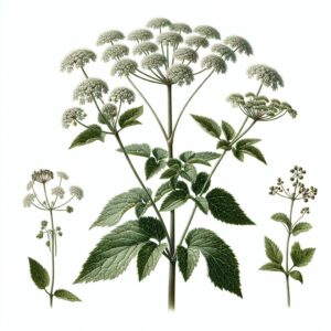 KOZŁEK BZOWY (VALERIANA SAMBUCIFOLIA)
