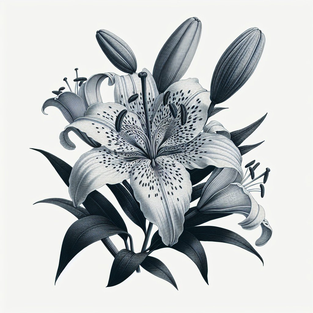 LILIA ZŁOTOGŁÓW (LILIUM MARTAGON)