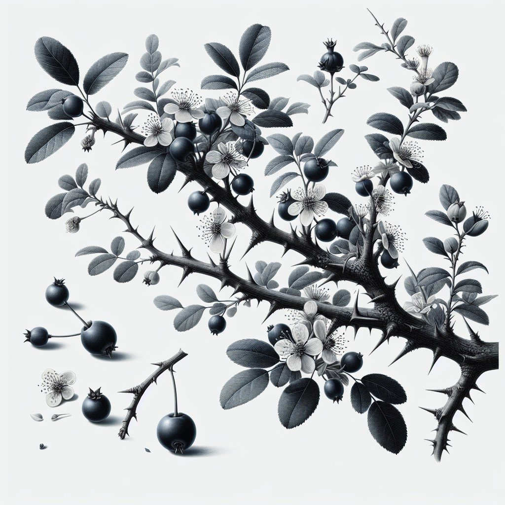 ŚLIWA TARNINA (PRUNUS SPINOSA)