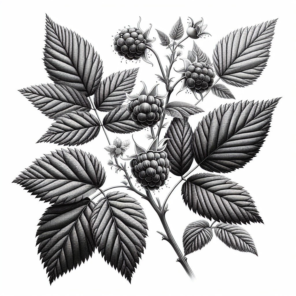 MALINA WŁAŚCIWA (RUBUS IDAEUS)