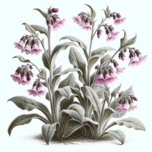 MIODUNKA ĆMA (PULMONARIA OBSCURA)