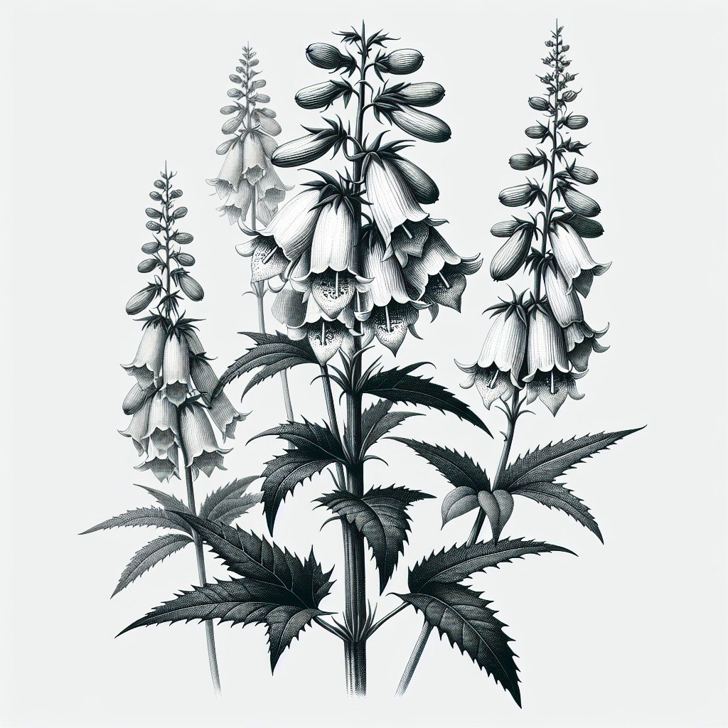 NAPARSTNICA PURPUROWA (DIGITALIS PURPUREA)