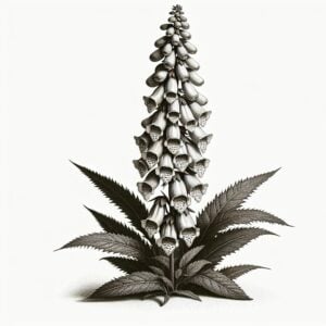 NAPARSTNICA WEŁNISTA (DIGITALIS LANATA)