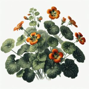 NASTURCJA WIĘKSZA (TROPAEOLUM MAJUS)