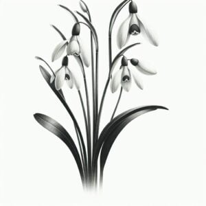 ŚNIEŻYCZKA PRZEBIŚNIEG (GALANTHUS NIVALIS)