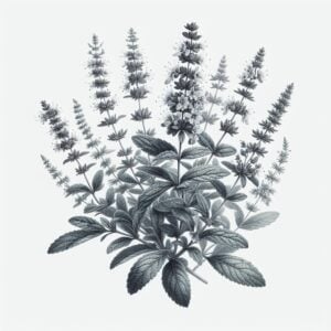 OŻANKA NIERÓWNOZĄBKOWA (TEUCRIUM SCORODONIA)