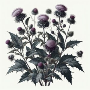 ŁOPIAN MNIEJSZY (ARCTIUM MINUS)