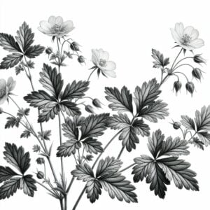 PIĘCIORNIK GĘSI (POTENTILLA ANSERINA)