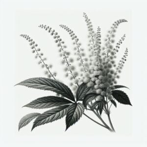 PLUSKWICA GRONIASTA (ACTAEA RACEMOSA)