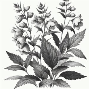 POZIEWNIK WĄSKOLISTNY (GALEOPSIS ANGUSTIFOLIA)