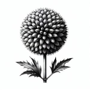 PRZEGORZAN KULISTY (ECHINOPS SPHAEROCEPHALUS)