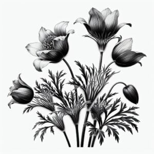 SASANKA ZWYCZAJNA (PULSATILLA VULGARIS)