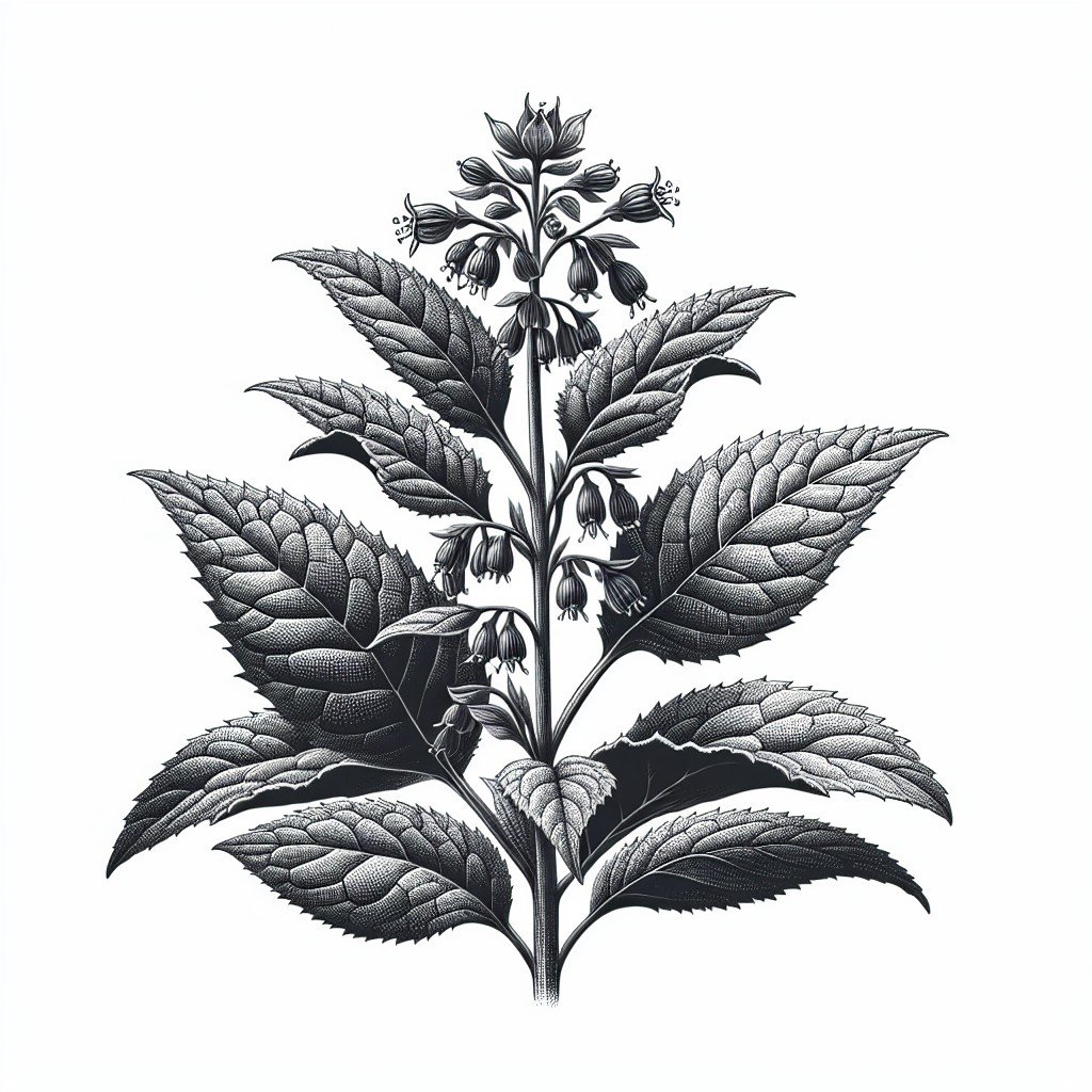 ŻYWOKOST LEKARSKI (SYMPHYTUM OFFICINALE)