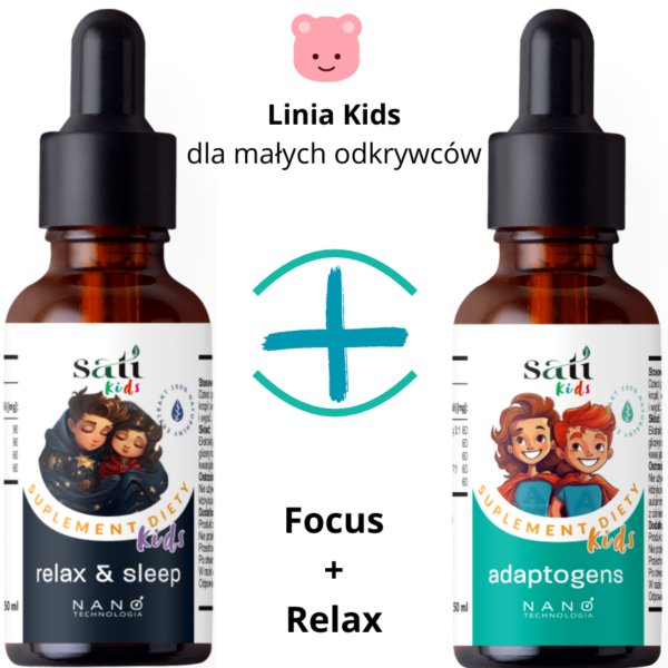 Pakiet Szkola Skupienie Regeneracja wizualizacja 1 Strona Sati Labs Satilabs wyróżnia się na tle innych producentów suplementów, oferując najwyższej jakości ekstrakty i krople ziołowe. Powstaliśmy po to, aby umożliwić Ci dostęp do naturalnej siły roślin, która pozwala zachować zdrowie i pełnię witalności. Wierzymy, że natura jest najlepszym źródłem dobroczynnych składników, a my dostarczamy jej esencję w najczystszej postaci. Podejmij z nami codzienne kroki w stronę lepszego samopoczucia.