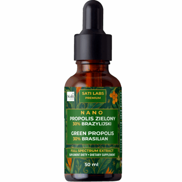 nano propolis zielony wizualizacja Strona Sati Labs Satilabs wyróżnia się na tle innych producentów suplementów, oferując najwyższej jakości ekstrakty i krople ziołowe. Powstaliśmy po to, aby umożliwić Ci dostęp do naturalnej siły roślin, która pozwala zachować zdrowie i pełnię witalności. Wierzymy, że natura jest najlepszym źródłem dobroczynnych składników, a my dostarczamy jej esencję w najczystszej postaci. Podejmij z nami codzienne kroki w stronę lepszego samopoczucia.